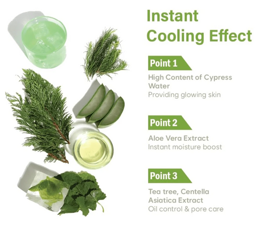 JIYU Korean Skincare Centella-Infused Face Pads